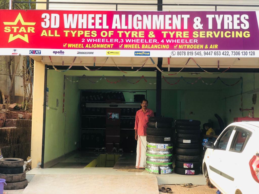 WHEEL ALIGNMENT &TYRES BOVIKANAM